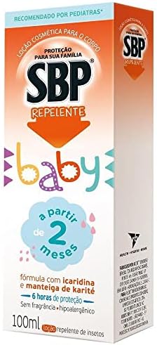 Repelente para Bebê SBP Baby Loção Corporal com Icaridina 100ml