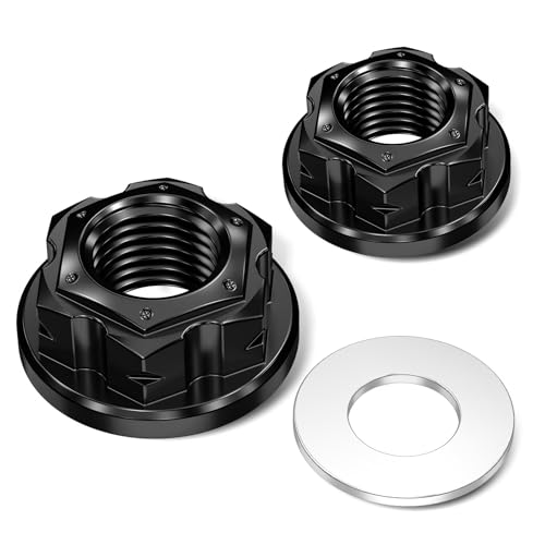 Écrou d'essieu moto YZ85 en aluminium pour réparer le filetage de roue usé de 2002 à 2008