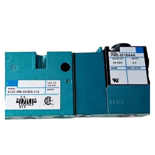 Électrovanne 812C-PM-501BA-112 distributeur pneumatique de commande - 2