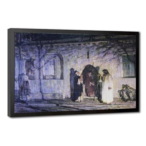 Impression sur toile de maître Christ par Tanner décoration murale à suspendre durable