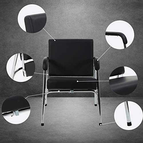 Dkeli Salon Chairs For Hair Stylist Barber Chair Hair Stylist Chair Heavy Duty Modern Fashion Auto Reclining Shampoo Chair Spa Beauty Equipment For Women Men, Black #TOP6