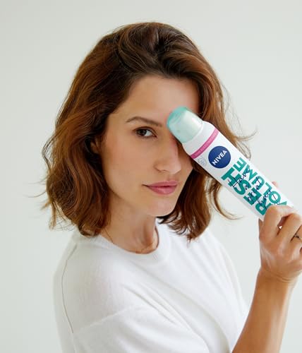 NIVEA Trockenshampoo Fresh Volume (200 ml), extra mildes Trockenshampoo Spray mit angenehmem Duft, Trockenhaarshampoo für extra Volumen & sofortige Frische