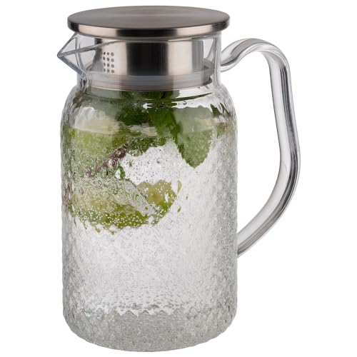 Miniatura 2 de Aps 10692 - Jarra Para Zumo Y Agua 10 Cm De Diámetro, 19 Cm De Altura, 1 Litro , Transparente