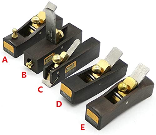 MASUNN DIY Mini Hand Flugzeuge Zimmerei Tischler Ebony Tischlerei Holzwerkzeuge -B