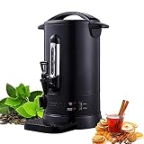 Arebos Pentola Bollitore 8,8 L 950 W | Dispenser Acqua Calda Vin Brulè Caffè Tè | Distributore Elettrico Bevande Calde con Rubinetto