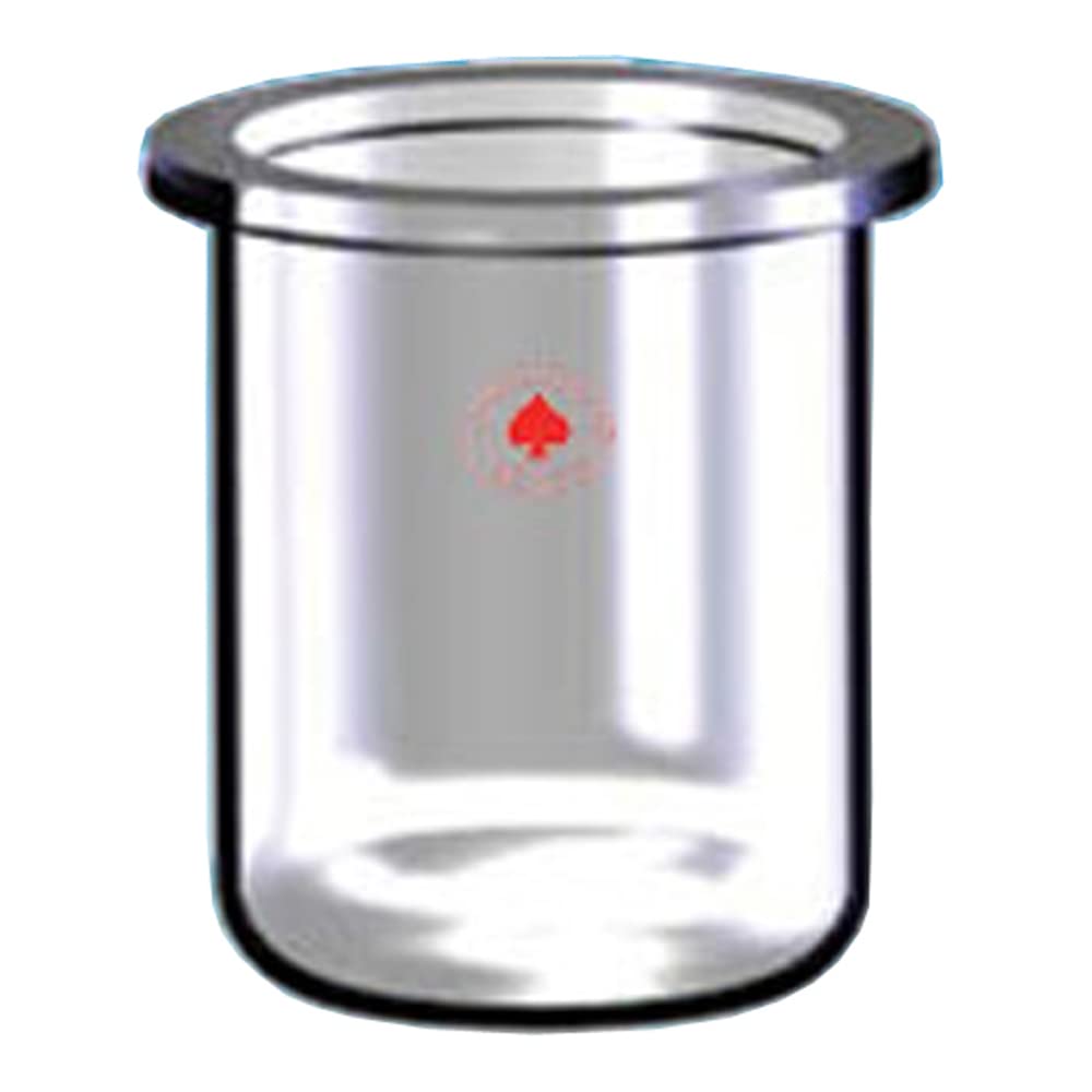 6511-31 Series Cylindrical Reaction Flask, Plain Flat Flange, Flat Bottom, 168 mm OD, 130 mm ID, 4000 mL