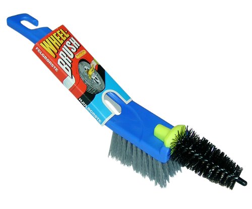Veropa Brosse en Alliage Twin 2 en 1 avec Brosse et Surface et brosses pour Jantes complètement Nettoyer