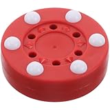 BESPORTBLE Palet De Hockey EntraîNement Robuste pour Roller Hockey sur Glace Palet De Rue Portable Accessoire IntéRieur ExtéRieur 3.00In Rondelle D'EntraîNement Polyvalente