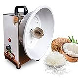 Electric Coconut Grater, Vertical Coconut Scraper Processing Machine, 3 Speeds Adjustable Coconut Meat Removal Tool for Flakes