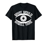 george orwell t shirt Klassisch geschnitten, doppelt genähter Saum.