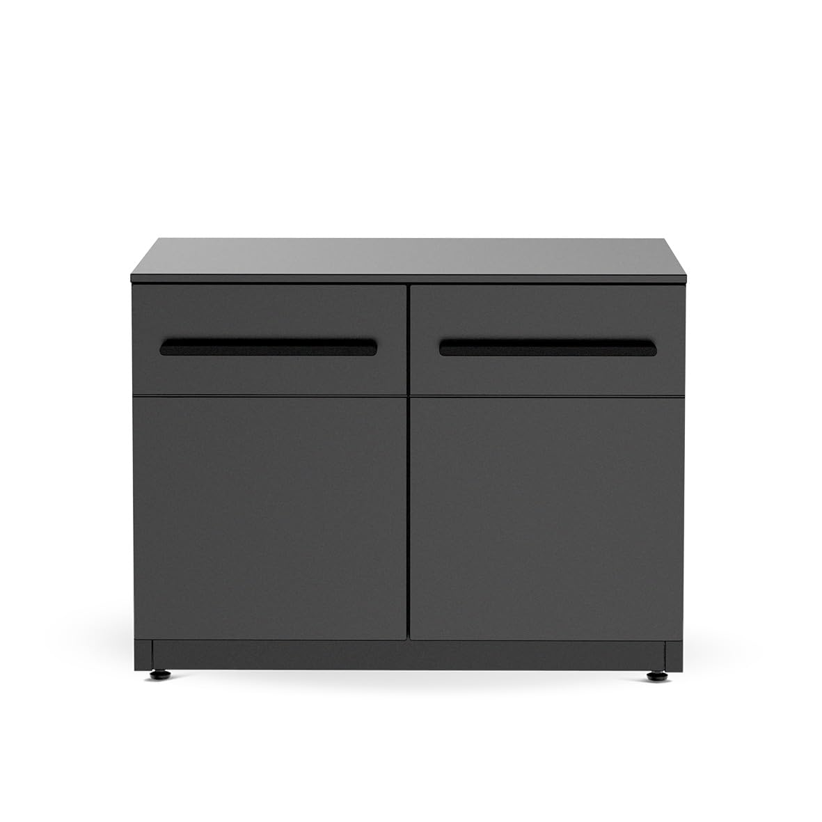 cozze® Módulo bajo para Cocina Exterior – Mueble Universal para Barbacoa – Acero galvanizado con encimera Resistente al Calor - 68x90x60 cm
