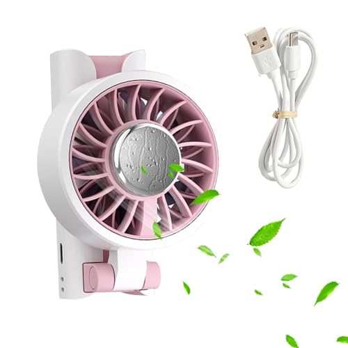 Ventilador personal USB portátil recargable mini ventilador de mano batería 8
