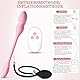 BDSMYEE Vibration für Frauen,Vibrator mit 10 Vibrationsmodi, vibrierender Dildo Aufblasbar mit Fernbedienung,Sexspielzeug für Frauen solo,Klitoris Stimulator für Sie (rosa)