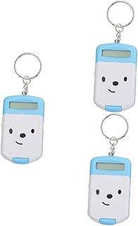 TEHAUX 6 Peças Calculadora Aritmética Pequenos Estudantes Calculadora Portátil Chaveiro Calculadora Para Crianças Calculadora Portátil Calculadora Fofa Chaveiro Calculadora De Bolso