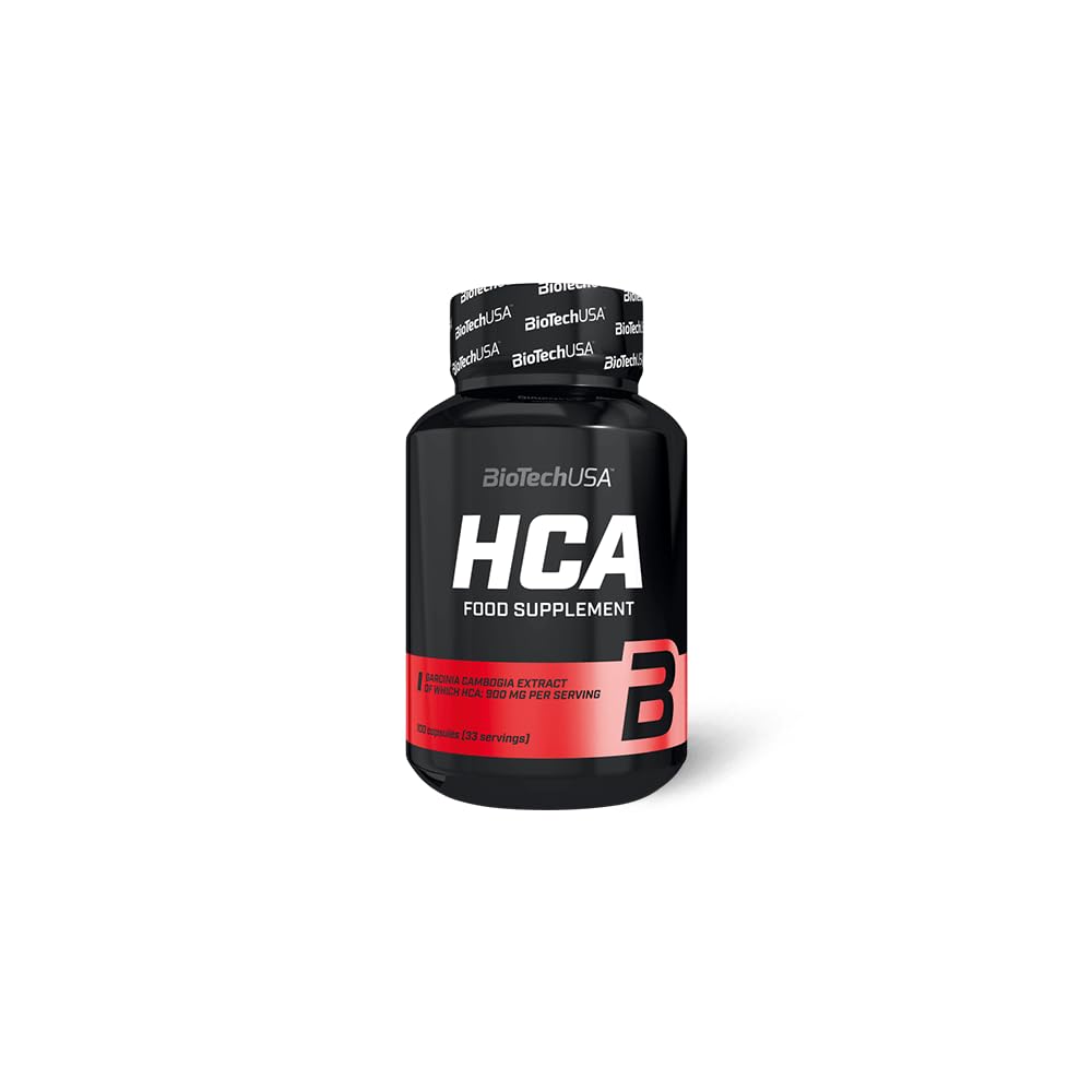 BioTechUSA HCA | Estratto di Garcinia Cambogia in capsule | 600 mg di HCA per porzione | Senza stimolanti | Gestione naturale del peso, 100 capsule
