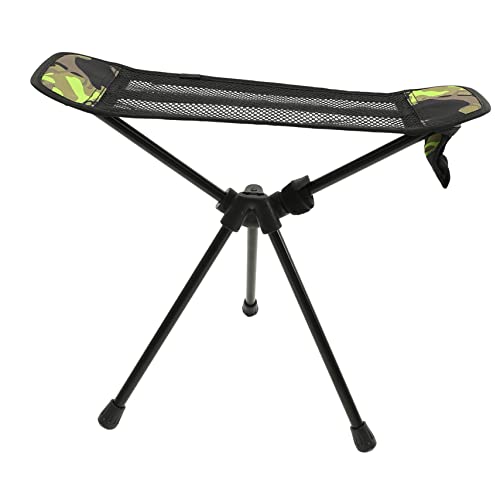 Garneck Leisure Fishing Chair Portable Folding Stool Outdoor Camping Stool for Long-Term Use