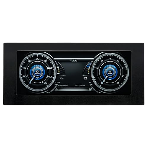 Auto Meter 7400 Invision 8.8" LCD Dash, Universal, Panel Mount