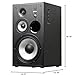 Edifier R2850DB Powered Bluetooth Bookshelf Speakers, Active Near-Field Studio Monitors, 150W RMS 3-Way Sound Monitor Speaker with Subwoofer Line Out, Black (Pair)