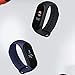 MI Xiaomi Band 4 Smart Bracelet Smartband Heart Rate Monitor Sleep Monitor Fitness Tracker 3 Color AMOLED Screen 5ATM Waterproof Band4 Black Global Version