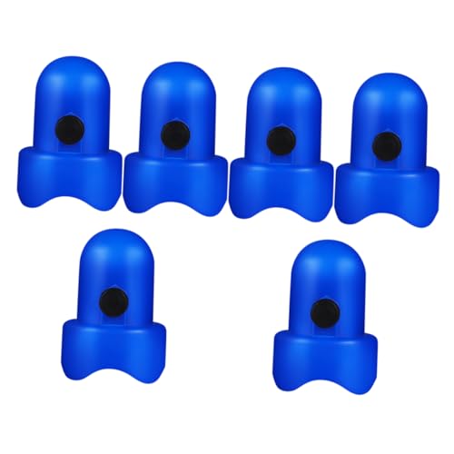GOOHOCHY 6 Sets Durable Trampoline Tube Caps Replacement Rod Protectors for Enhanced Safety and Stability Trampoline Installation and Repair