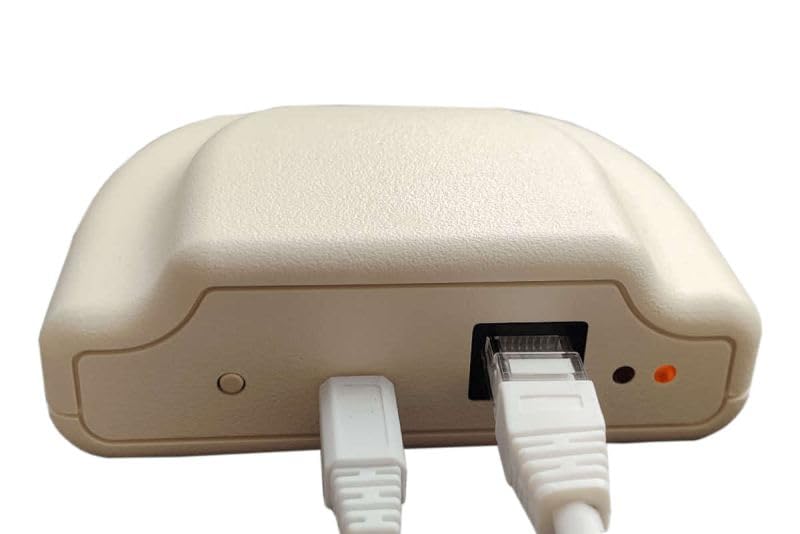 WLAN-Hub, kabelgebundene Ethernet-Verbindung mit Router, Steuerung über "SmartControl" App, maximal mögliche Entfernung der Heizkörper zum Hub (300 m im freien Feld)