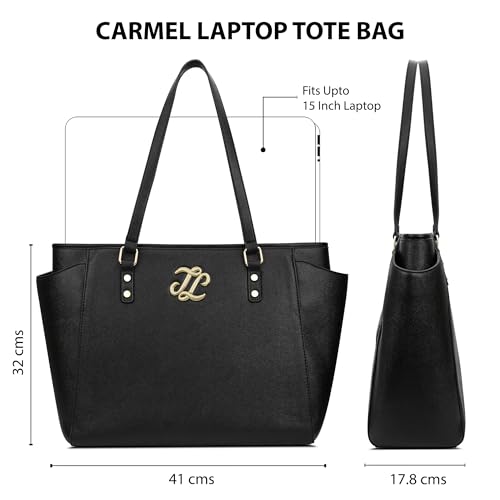 Image of Lavie Signature Women's Carmel Tote Bag | Tote Bag for Work | Ladies purse | Stylish Shoulder Bag | Gift for Women