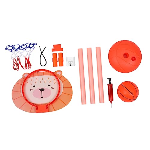 SUPVOX Adjustable Basketball Hoop for Boys and Girls Boys and Girls Indoor Basketball Toy Set Random Style