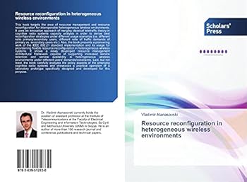 Paperback Resource reconfiguration in heterogeneous wireless environments Book