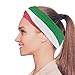 UWSG Fashion Bandanas Headwear Seamless Neck Gaiter Headwrap Balaclava (Italian Flag)