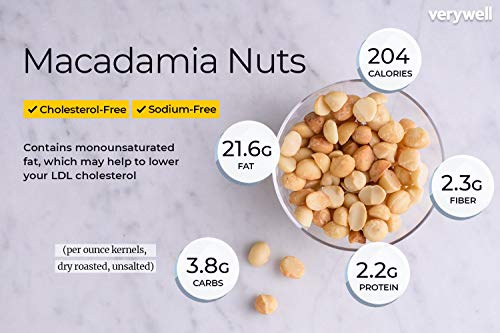 Image of Namo Organics - Macadamia Nuts - 200 GM | (Grade A ++ Nuts, Premium)