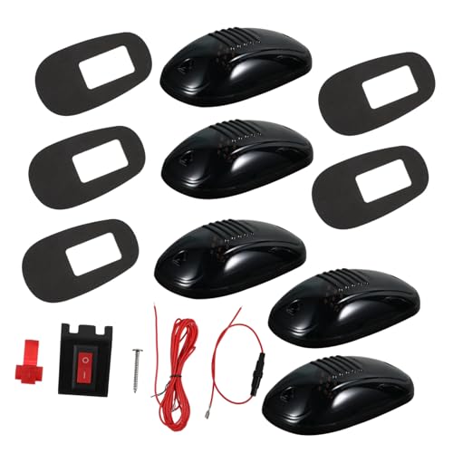 Feux de toit LED camion cabine : lumières de position latérales étanches Mikinona pour toit courbé