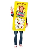 Spirit Halloween Adult Chucky Box Costume, Men, Size SMALL/MEDIUM, Multicolor