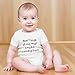 Rocksir Funny Slogan Super Soft Cotton Comfy Baby Short Sleeve Bodysuit（dad1，6M）