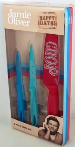 JAMIE OLIVER Happy Day 3-Piece Knife Set