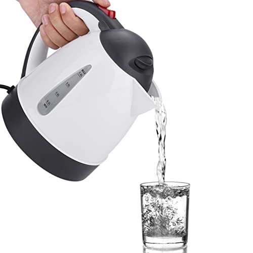 LANTRO JS Chaleira elétrica para automóvel, 1000 ml 24 V máquina de café para acampar caldeira de ág