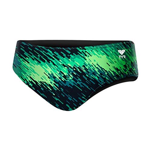 Maillot de bain TYR Perseus Racer homme noir pour natation en piscine