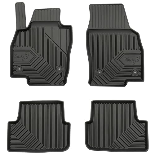 MOTOS Rubber Car Floor Mats For SEAT Ibiza V From 2017 Improve Your