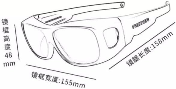 580-670nm OD4 Absorption Yellow LED Protective Glasses