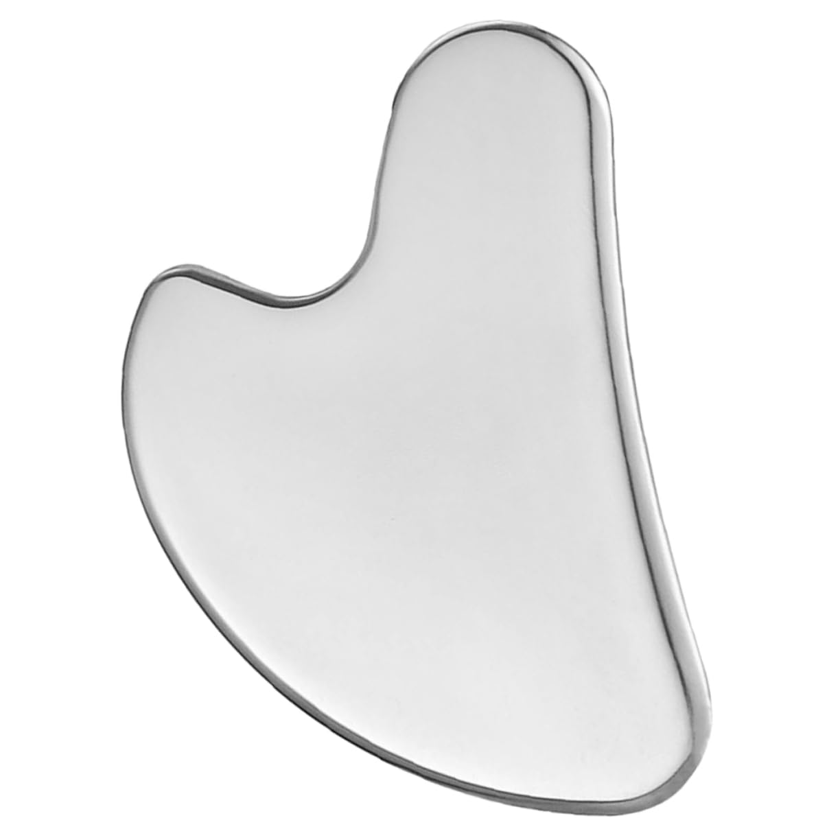 FOMIYES 5St tragbare massageliegen gua sha tools gesichtsbehandlung face massager Planke Herz-Gesichtsmassagegerät Bohren Guasha-Brett mit Herzgesicht Gesichts-Guasha-Tool Rostfreier Stahl