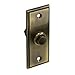 Deltana BBS333U19 Rectangular Contemporary Bell Doorbell Button