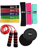 Limm Bundle of Fitness - Fitness Bundle for Women and Men - Latex Resistance Bands, Fabric Booty Ban