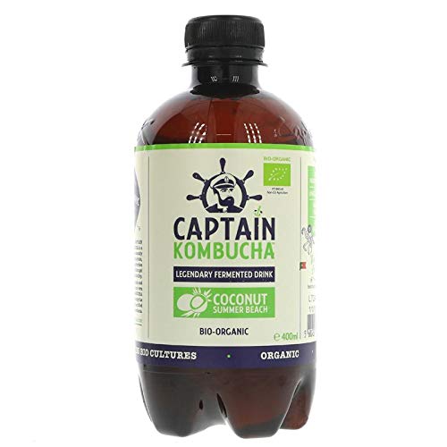 CAPTAIN KOMBUCHA | Playa de verano de coco | 6 x 400 ml Cover
