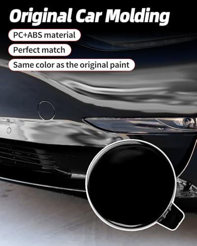 Cache œillet de remorquage Tesla Model 3 avant noir pour remplacer pièce perdue