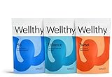 Wellthy His 30-Day Shred Supplements, HIS Multivitamin for Men with Prostate Support, Sweat Thermoge