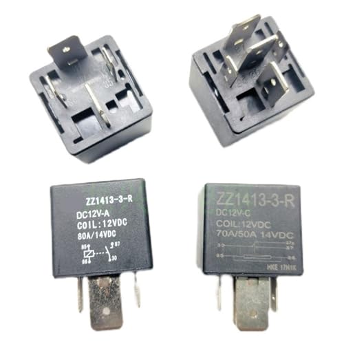Relé 12V 80A con 5 pines de alta conductividad para evitar sobrecargas 3