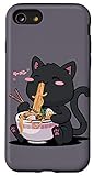 iPhone SE (2020) / 7 / 8 Kawaii Neko Cat Ramen Bowl Anime Otaku Japanese Noodles Case