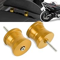 Spaziatore Schienale Per Yamaha TMAX 500/530 - In Alluminio CNC, Colore Nero