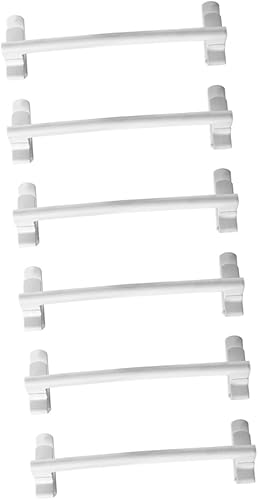 Miniatura 10 de KONTONTY 4 ganchos de puerta para colgar toallas para colgar en la pared, toallero para cocina, paños de cocina, toallero, toallero para baño,