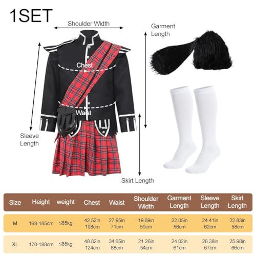 Uniforme de kilt écossais Highlander adulte aux finitions soignées - 7