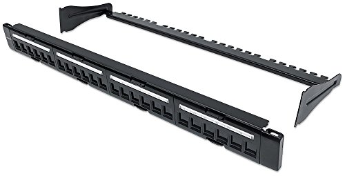 Panel de parcheo 1U Intellinet 720427 panneau de connexion 19"